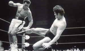 Muhammad Ali and Antonio Inoki in a pivotal event in MMA history