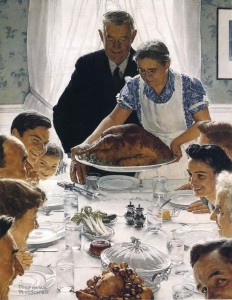Freedom From Want by Norman Rockwell