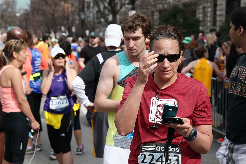 Boston Marathon runners react to blast